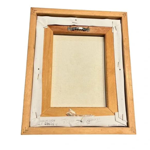 Peggy Harris Raccoon Painting Signed Original 1987 - Picture 5 of 8